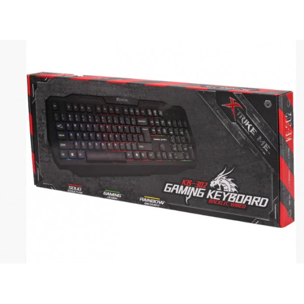 Teclado Xtrike Me KB-302 con conexión USB