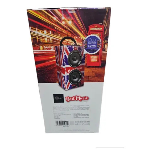 Parlante MLAB Desing Brit Multimedia BT/USB/FM/AUX