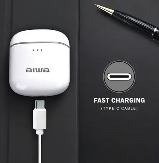 Audífonos Aiwa Aw-8 In-ear Wireless Bluetooth