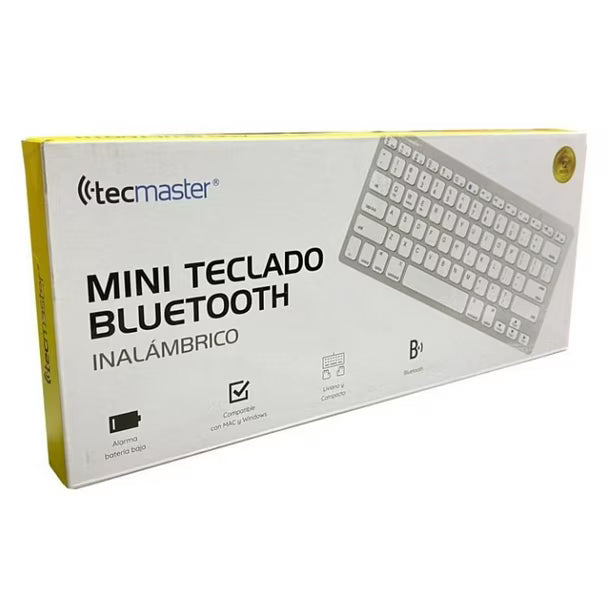 Teclado Tecmaster Bluetooth Inalámbrico