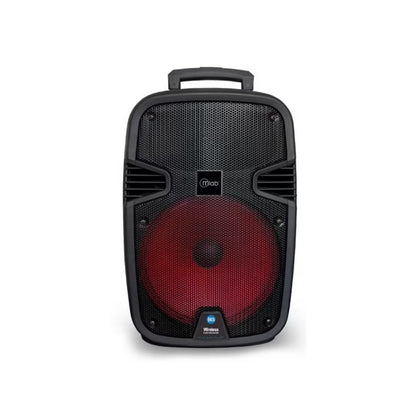 Parlante Portatil Mlab  Rhythm Charger Box 12 + Microfono + Atril Negro