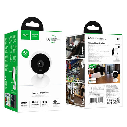Cámara Seguridad Hoco D3 Indoor  HD Blanco