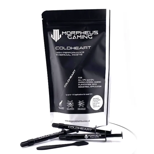 Pasta Térmica Morpheus Gaming ColdHeart (4G, 2.8 g/cm3, Jeringa)
