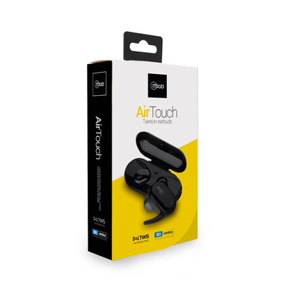 Audífonos Bluetooth  Mlab Air Touch Twins in-earbuds