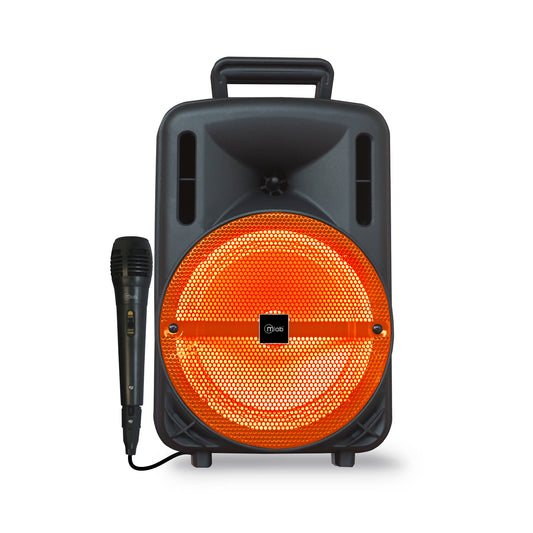 Parlante Mlab Street 3 Bluetooth Karaoke 2000w Naranja
