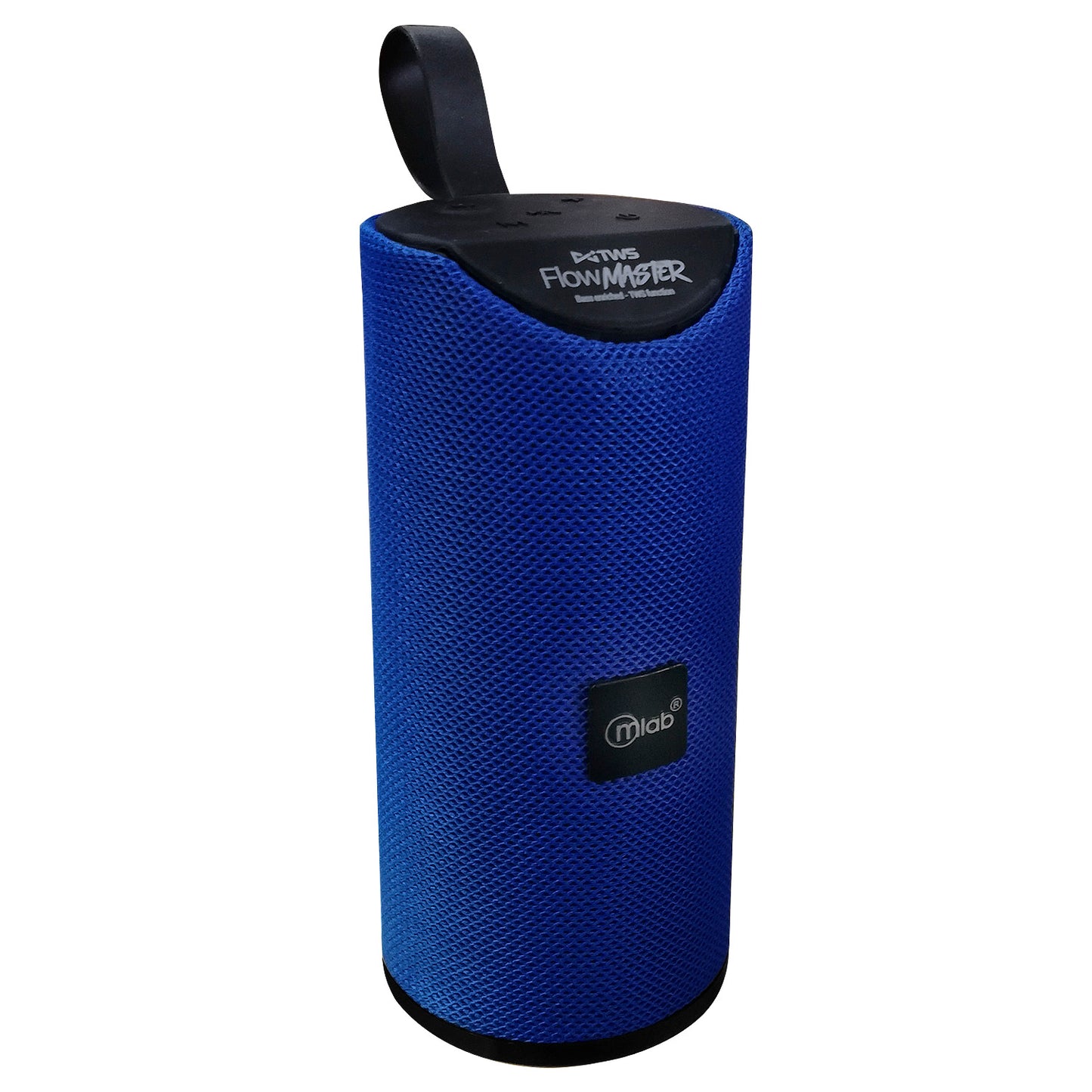 Parlante Bluetooth Flow Master Aux Mp3 Fm Microlab Azul