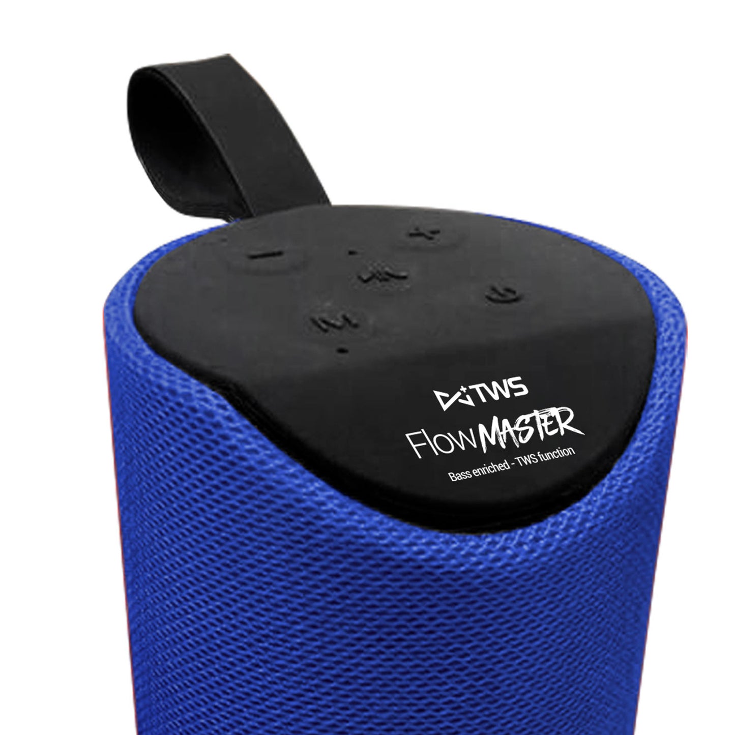 Parlante Bluetooth Flow Master Aux Mp3 Fm Microlab Azul