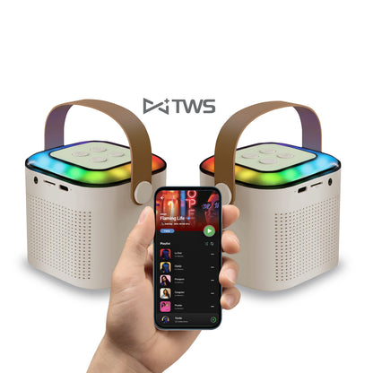 Mlab karaoke My Lil First Singer con luz RGB 1 micrófono