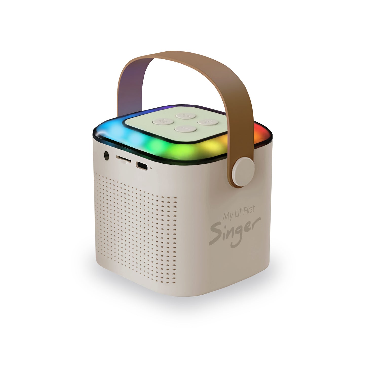 Mlab karaoke My Lil First Singer con luz RGB 1 micrófono