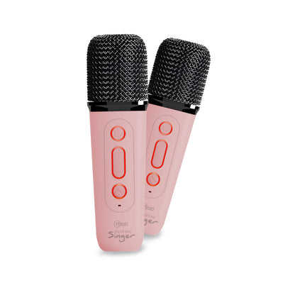 Parlante My Lil First Singer Luz Rgb 2 Mic Inalám Mlab