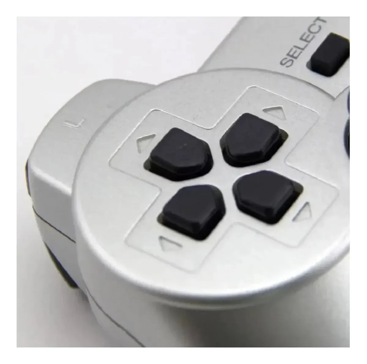 Gamepad USB con Análogos Black Deluxe DBC1001  Silver