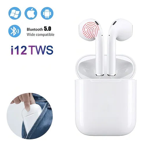 Audífonos Inalambricos Bluetooth In Pods i12