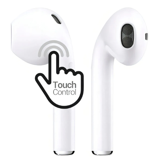 Audífonos BT Just Fly Touch AZUL TWS Mlab Blanco