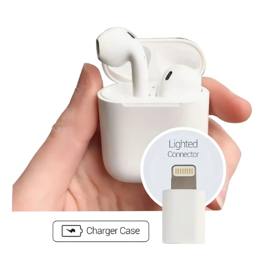 Audífonos BT Just Fly Touch AZUL TWS Mlab Blanco