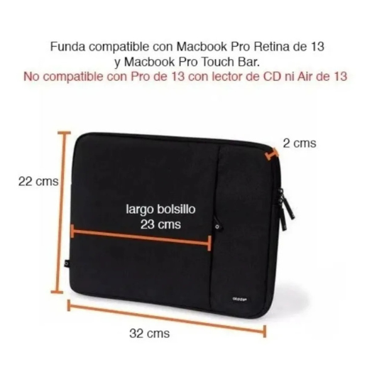 Funda Notebook 13.3"  Okade