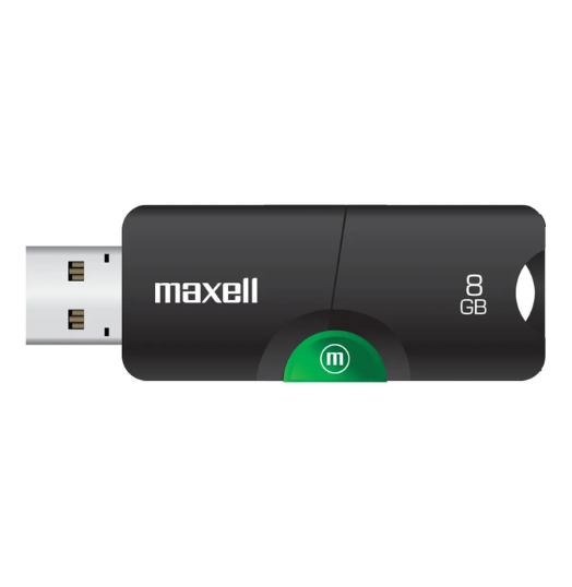 Flash Maxell  8gb Flix Verde