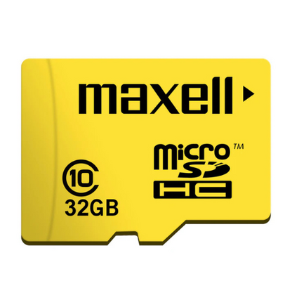 Memoria Micro 32GB con adaptador MAXELL