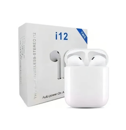 Audífonos Inalambricos Bluetooth In Pods i12