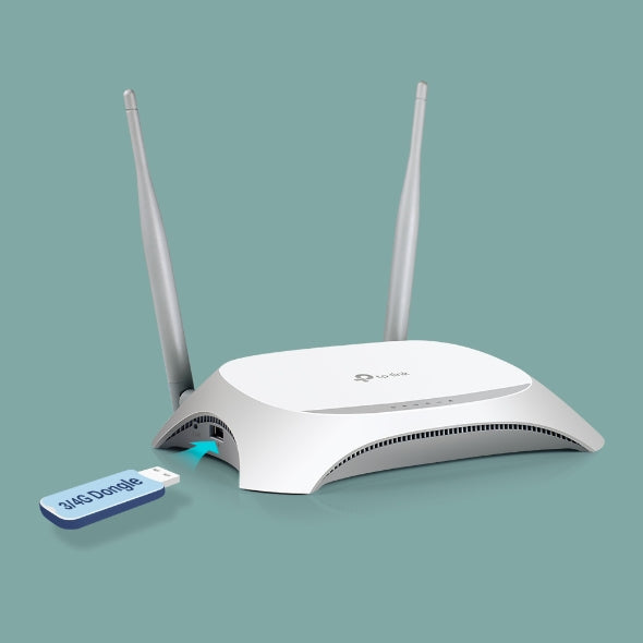 Router Inalámbrico tp-link TL- MR3420 3G/4G.