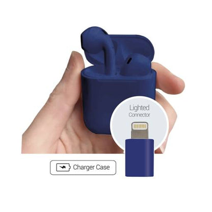 Audífonos BT Just Fly Touch AZUL TWS Mlab Azul