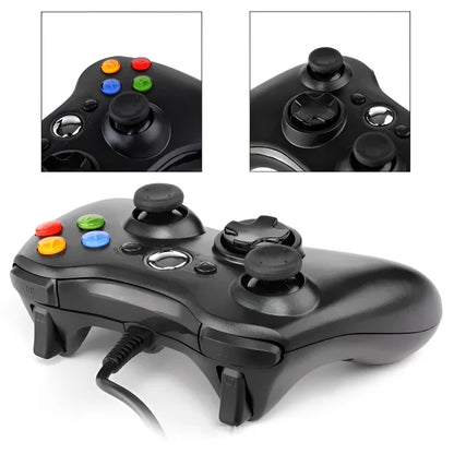 Joystick USB para XBOX 360 & PC Wired Edition X-360 Black