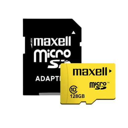 Tarjeta Micro sd 128gb  Clas10 Maxell