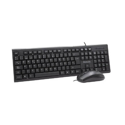 Kit Teclado + Mouse Philco K4500 USB alámbrico