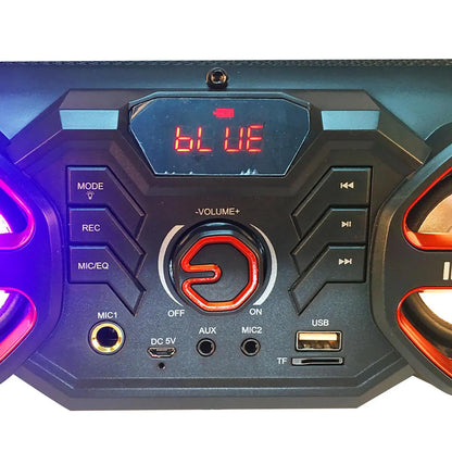 Parlante IRT  bazooka subwoofer BT/USB/TF/FM