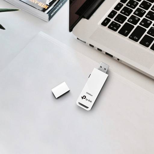 Adaptador Inalámbrico Usb N A 300Mbps Tp-Link